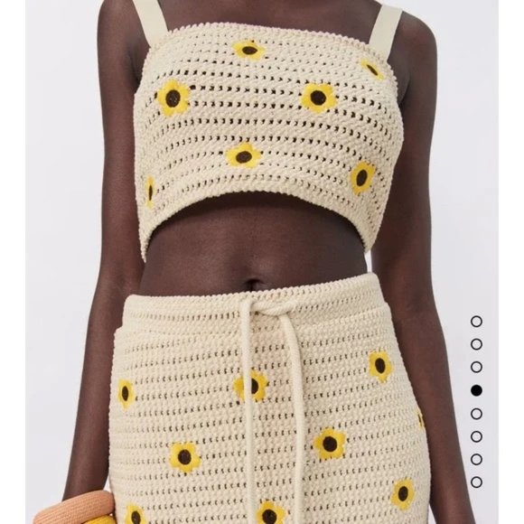 Zara Tank & Skirt Sunflower Set - Picture 3 of 3